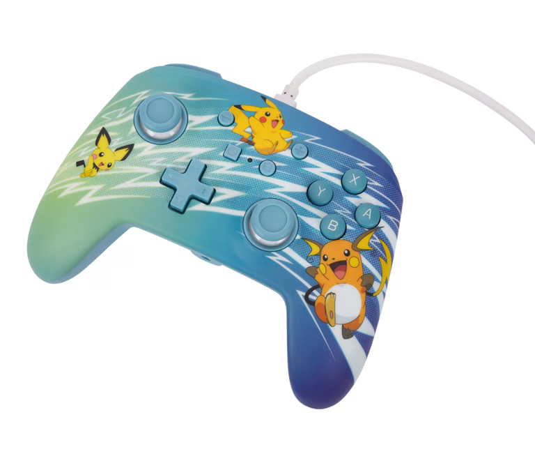 GameStop PowerA Enhanced Wired Controller for Nintendo Switch - Pikachu Evolution