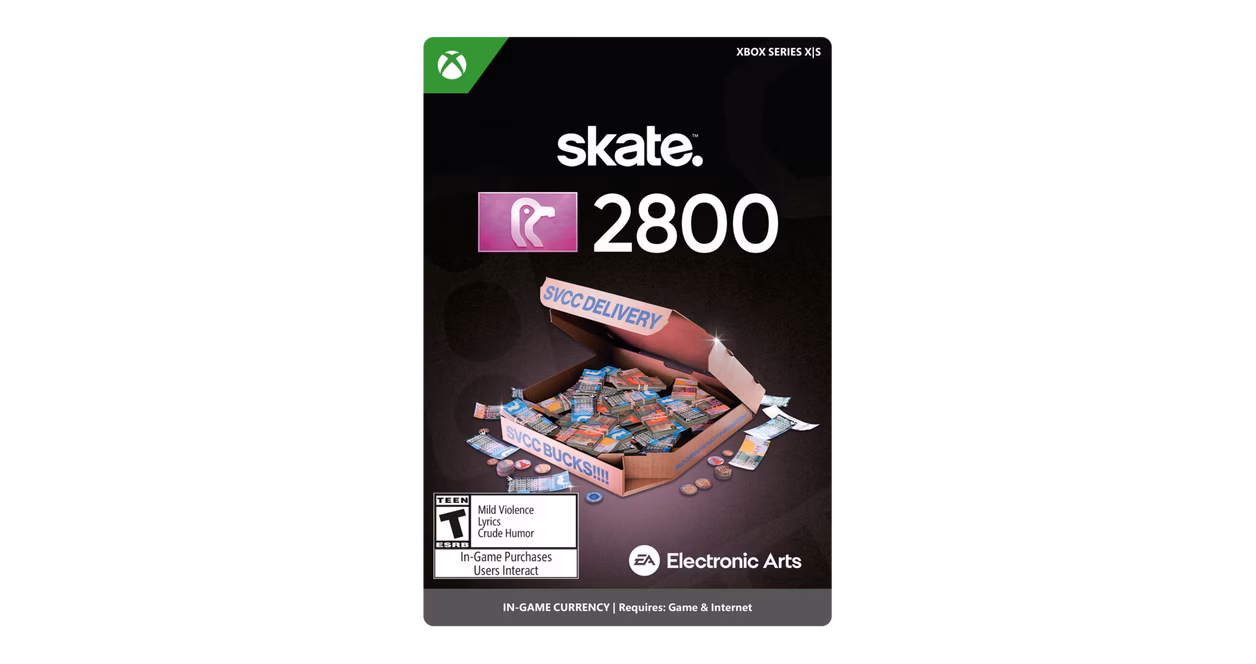 GameStop SKATE: 2800 SV Bucks - Xbox Series X/S
