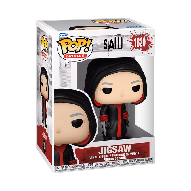 GameStop Funko POP! Movies: Saw Jigsaw (or Chase) 3.9-in Vinyl Figure