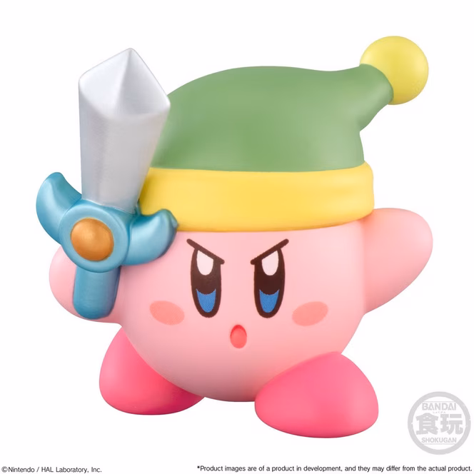GameStop Bandai Nintendo Kirby Friends Shokugan Doll Collection 1.7-in Figurine (Styles May Vary)
