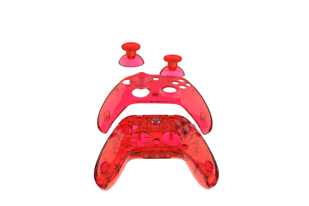 GameStop CANDY CON Transparent Player Ready Pack -  Ruby Red GameStop Exclusive