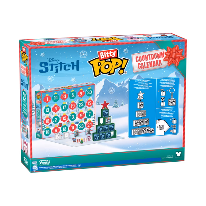 GameStop Funko Bitty POP! Disney Lilo and Stitch Set 24-Pieces (Styles May Vary)