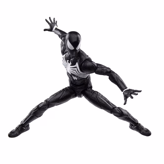 GameStop Hasbro Marvel Legends Series Gamerverse Spider-Man 2 Peter Parker (Black Suit) 6-in Action Figure