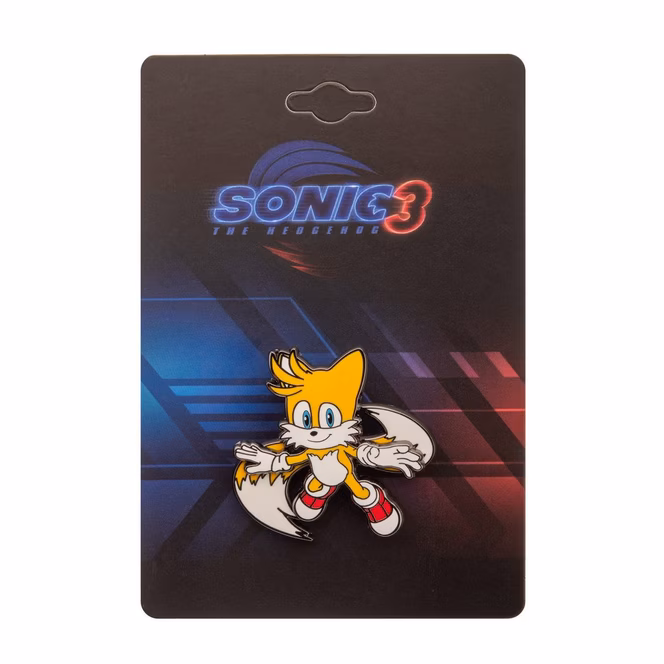 GameStop Sonic the Hedgehog Tails Spinning Enamel Pin GameStop Exclusive