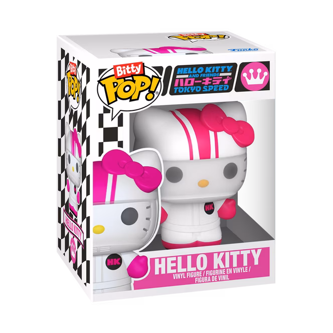 GameStop Funko Bitty POP! Ride: Sanrio Ride Hello Kitty in Racecar Vinyl Figure Set
