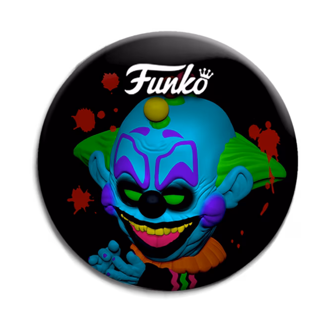 GameStop Funko Box: Killer Klowns from Outer Space 35th Anniversary (Black Light Pop! Figures) Collector's Box GameStop Exclusive