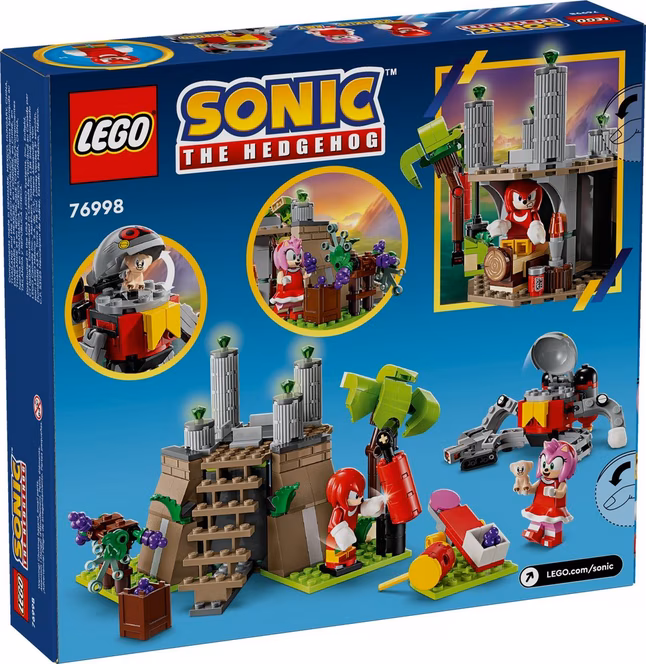 GameStop LEGO Sonic the Hedgehog Knuckles and the Master Emerald Shrine 76998