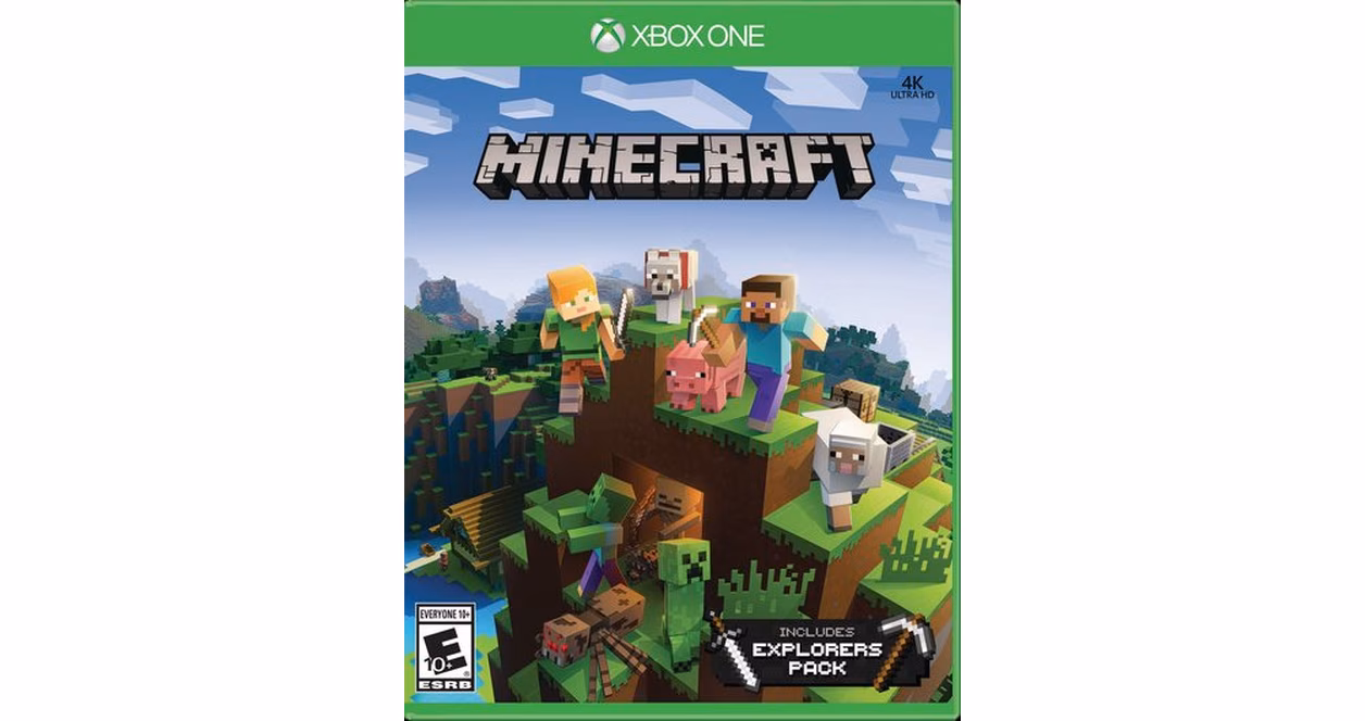 GameStop Minecraft with Explorers Pack - Xbox One