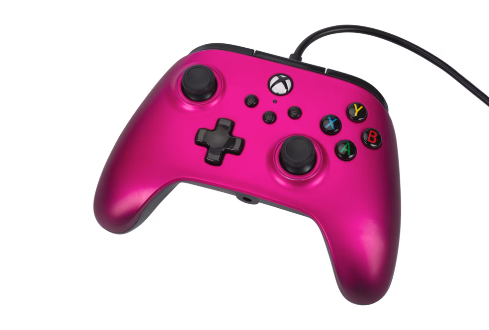GameStop PowerA Advantage Wired Controller for Xbox Series X/S - Satin Fuchsia