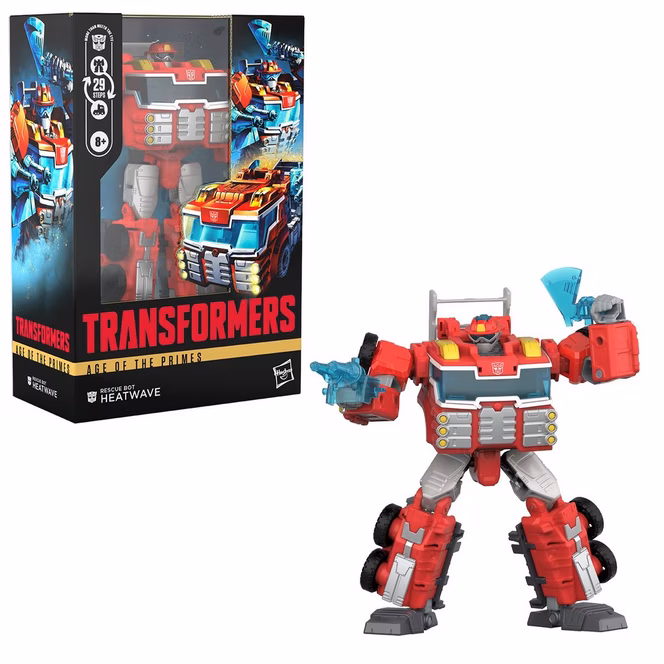 GameStop Hasbro Transformers Generations Voyager Class Rescue Bot Heatwave 7-in Action Figure