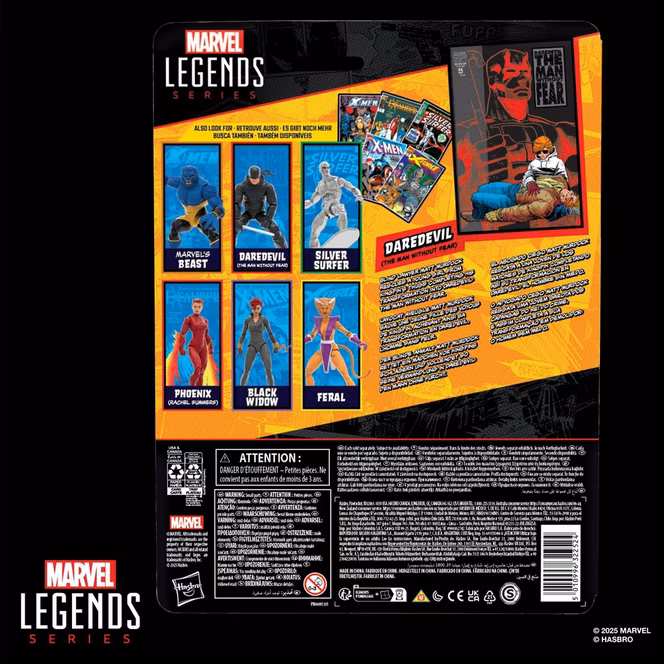 GameStop Habro Marvel Legends Series Daredevil (The Man Without Fear) 6-in Action Figure