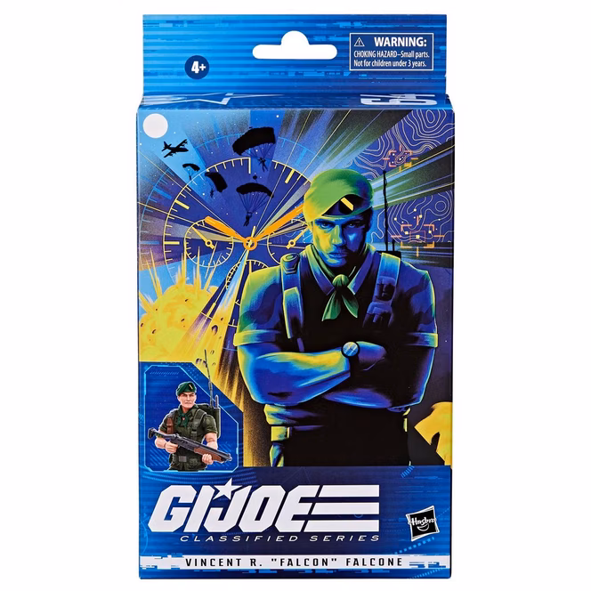 GameStop Hasbro G.I. Joe Classified Series Vincent R. (Falcon) Falcone 6-in Action Figure