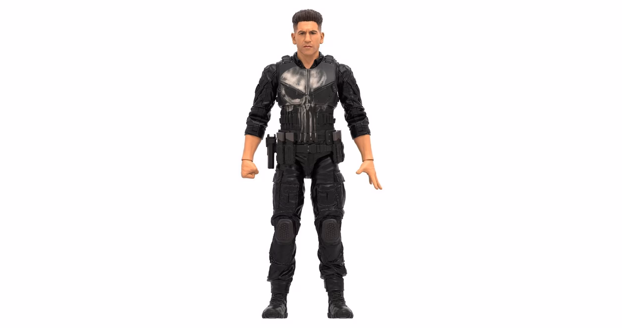 GameStop Hasbro Marvel Legends Series Daredevil: Born Again Punisher Collectible 6-Inch Action Figure