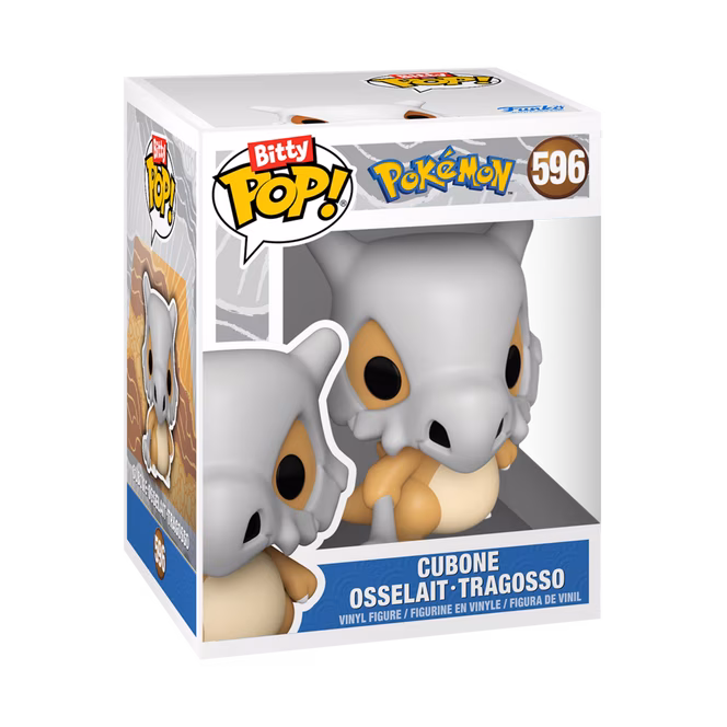 GameStop Funko Bitty POP! Pokemon Vinyl Figure Set 4-Pack (Pikachu, Vaporeon, Caterpie, Cubone)