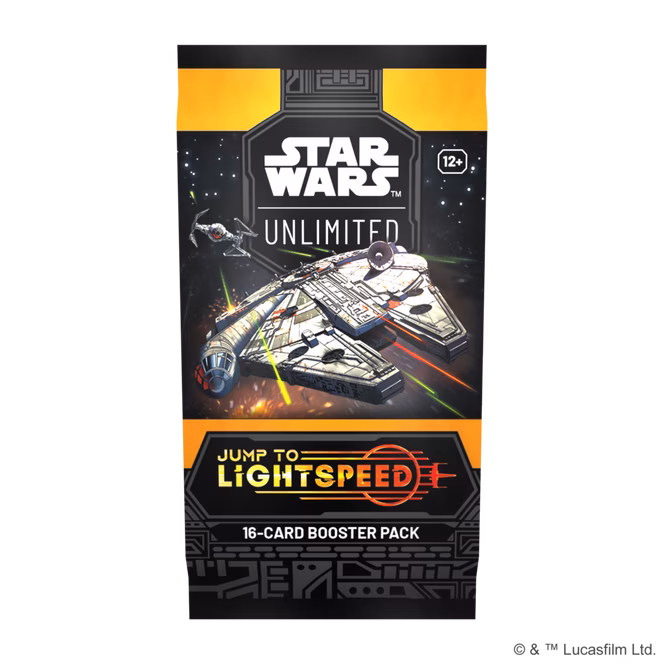 GameStop Star Wars: Unlimited TCG Jump to Lightspeed Booster Pack (Styles May Vary)