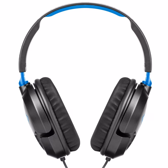 GameStop Turtle Beach Recon 50 Wired Gaming Headset  for PS5, PS4, PS4 Pro, Xbox Series X/S, Xbox One, PC and Mobile - Black/Blue