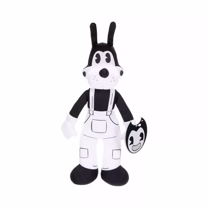 GameStop Jakks Pacfic Bendy and the Ink Machine Basic Real World Cartoon Boris 9-In Plush Wave 2