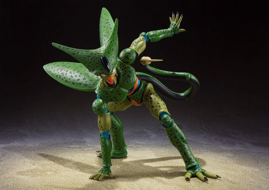 GameStop Bandai Dragon Ball Z Tamashiii Nations S.H.Figuarts Cell First Form (Reissue) Figure
