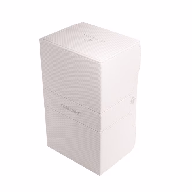 GameStop GameGenic Stronghold 200+ XL Convertible Deck Box - White