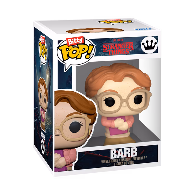 GameStop Funko Bitty POP! Stranger Things Vinyl Figure Set 4-Pack (Demogorgon, Will, Barb, and Mystery Pop!)
