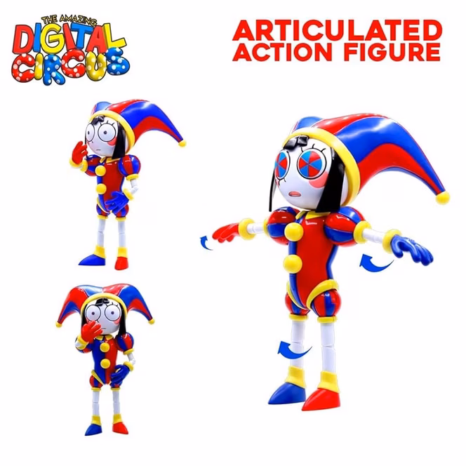 GameStop The Amazing Digital Circus Pomni Deluxe 10-In Action Figure