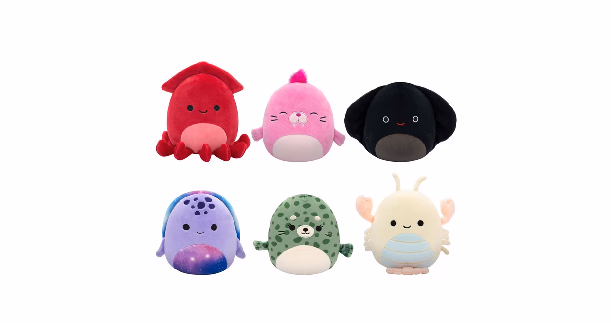 GameStop Squishmallows Original Scented Sealife 5-in Plush Mystery Bag