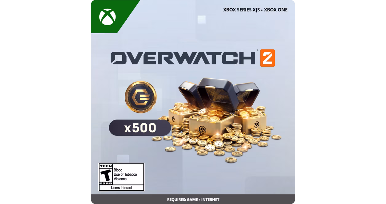 GameStop Overwatch 2 Coins - 500 Coins - PC