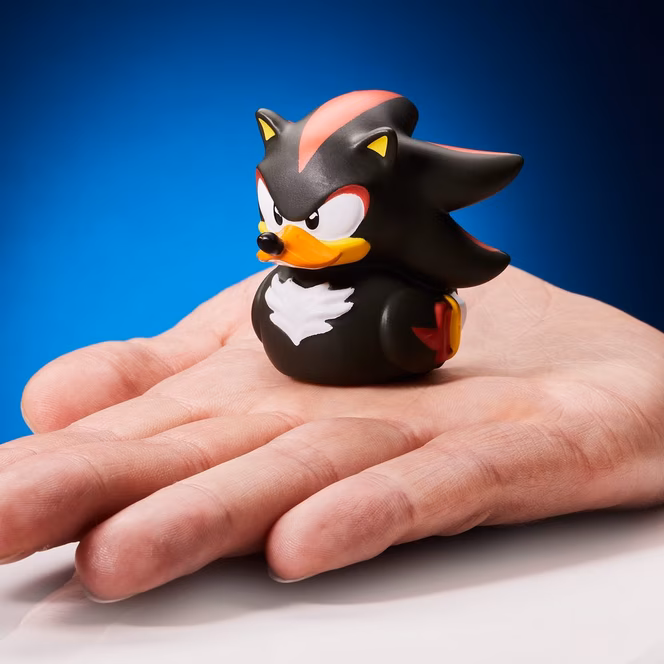GameStop Tubbz Mini Sonic the Hedgehog Shadow the Hedgehog 2-in Collectible Duck