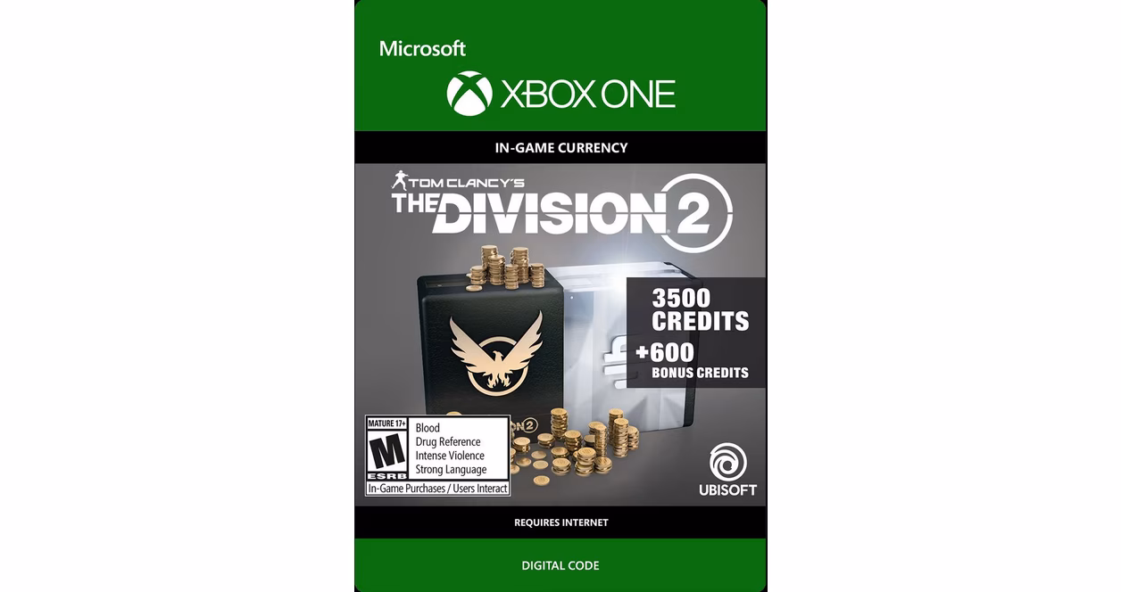GameStop Tom Clancy's The Division 2 4,100 Credits