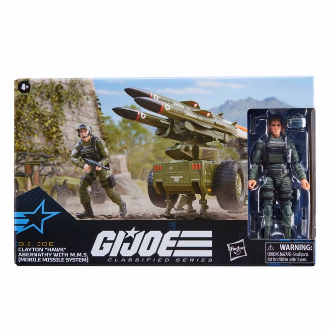 GameStop Hasbro G.I. Joe Classified Series Clayton Abernathy with Towable Vehicle (Issue 182) 6-in Action Figure