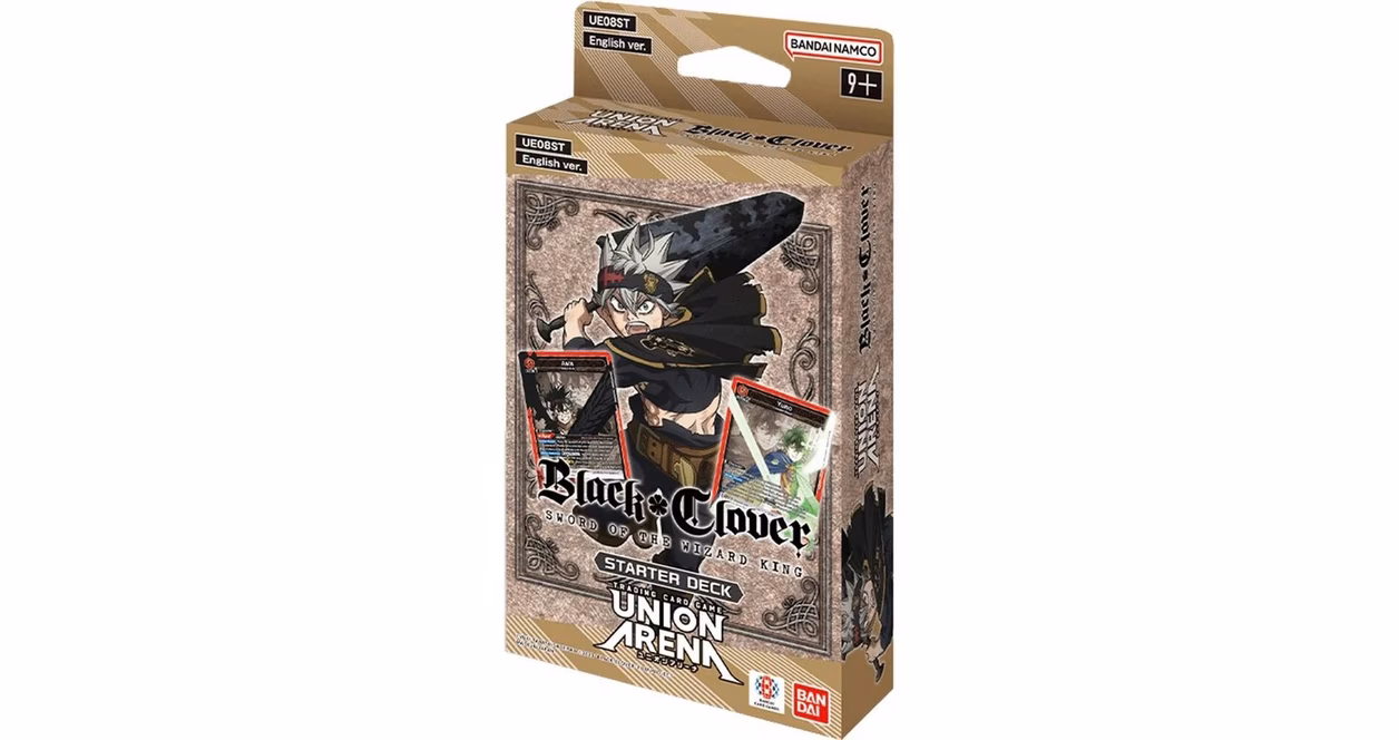 GameStop Union Arena Card Game: Black Clover Starter Deck
