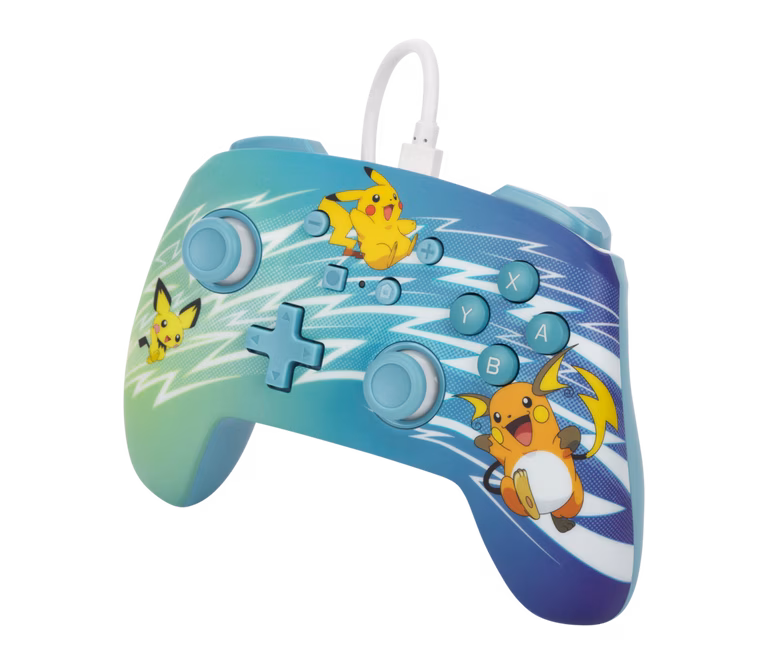 GameStop PowerA Enhanced Wired Controller for Nintendo Switch - Pikachu Evolution