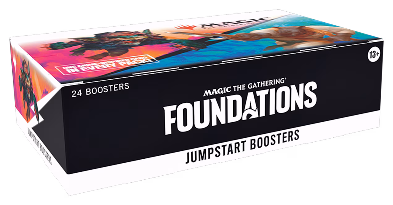 GameStop Magic: The Gathering Foundations Jumpstart Booster Box (24 Boosters)
