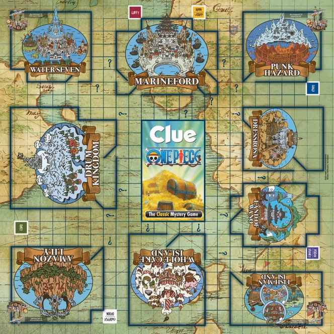GameStop Clue: One Piece Exclusive Board Game