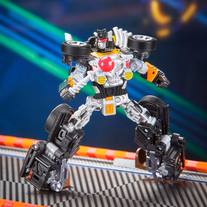 GameStop Hasbro Transformers One Deluxe Class Hot Wheels x Transformers one Shakera 5-In Action Figure
