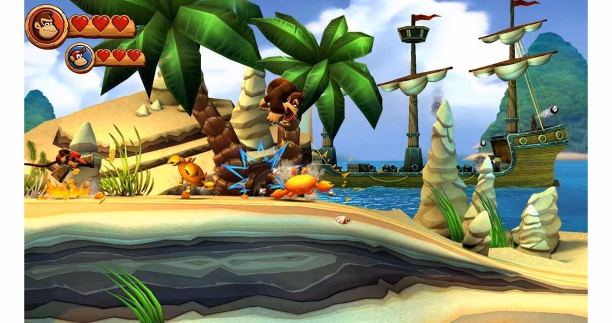 GameStop Donkey Kong Country Returns HD - Nintendo Switch
