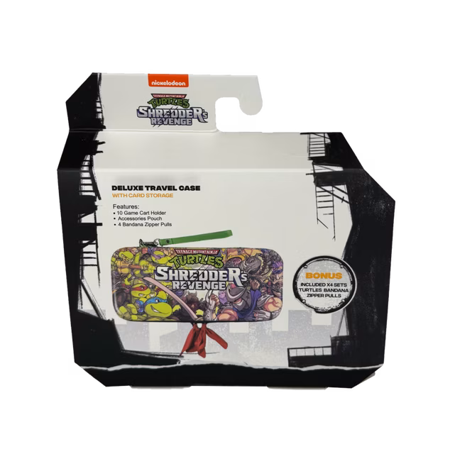 GameStop GameStop Teenage Mutant Ninja Turtles Travel Case for Nintendo Switch