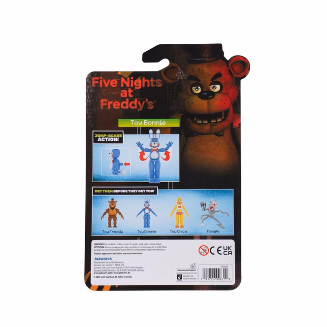GameStop Jazwares Five Nights at Freddy's 2 Toy Bonnie 5-in Action Figure