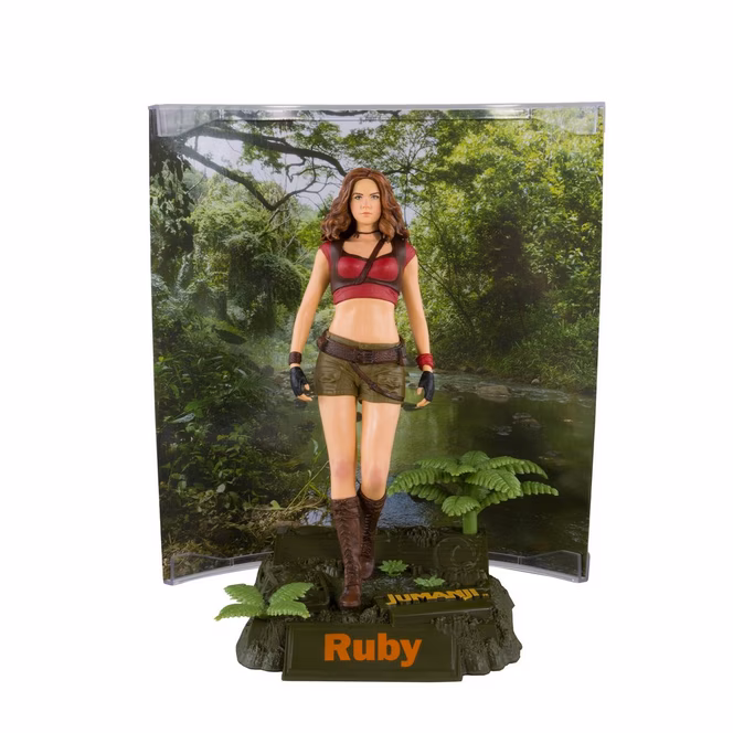 GameStop McFarlane Toys Movie Maniacs: Jumanji Ruby Roundhouse 6-in Statue