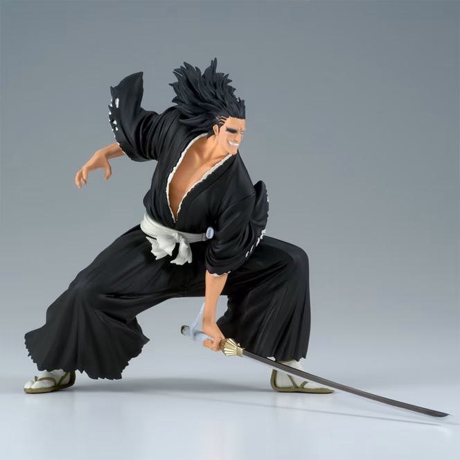 GameStop Banpresto Bleach Vibration Stars Kenpachi Zaraki 5.10-in Statue
