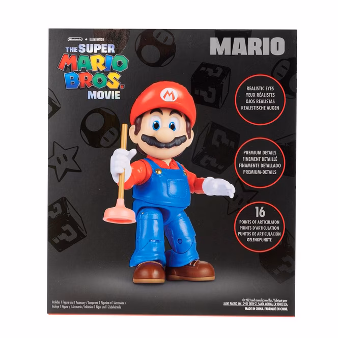 GameStop Jakks Pacific Super Mario Bros. Movie Mario 5-in Action Figure