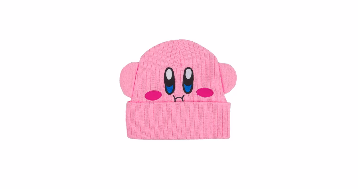 GameStop Kirby Big Face Beanie with Ears