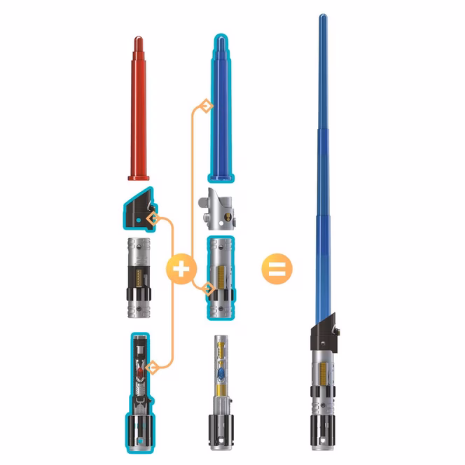 GameStop Hasbro Star Wars Lightsaber Forge Darth Vader Electronic Lightsaber