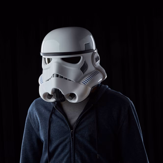 GameStop Star Wars The Black Series Rogue One: A Star Wars Story Imperial Stormtrooper Electronic Voice Changer Helmet