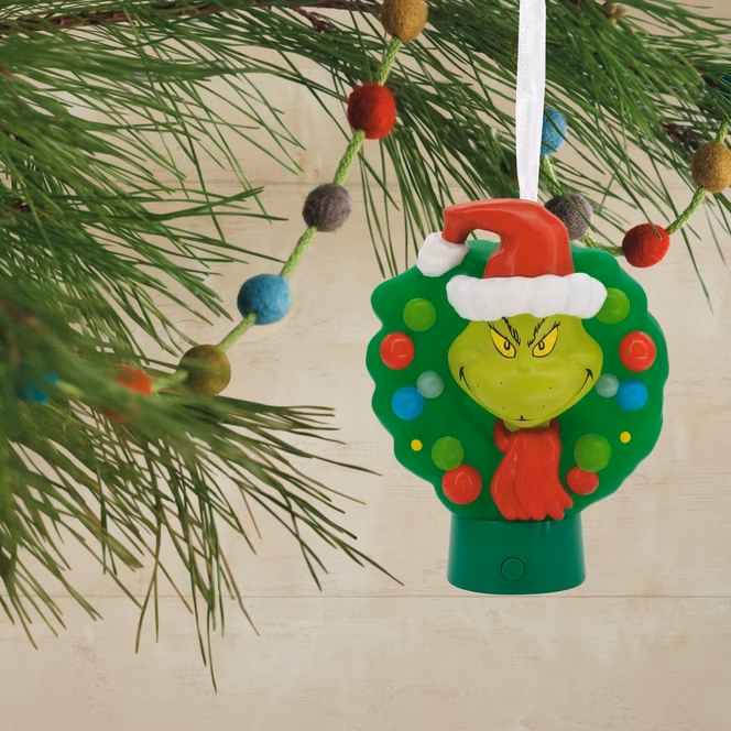 GameStop Hallmark Dr. Seuss's How The Grinch Stole Christmas Lighted Ornament
