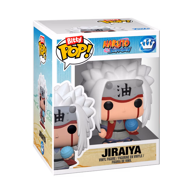 GameStop Funko Bitty POP!: Naruto: Shippuden 0.9-in Vinyl Figure Set 4-Pack (Tsunade, Minato Namikaze, Orochimaru, and Jiraiya)