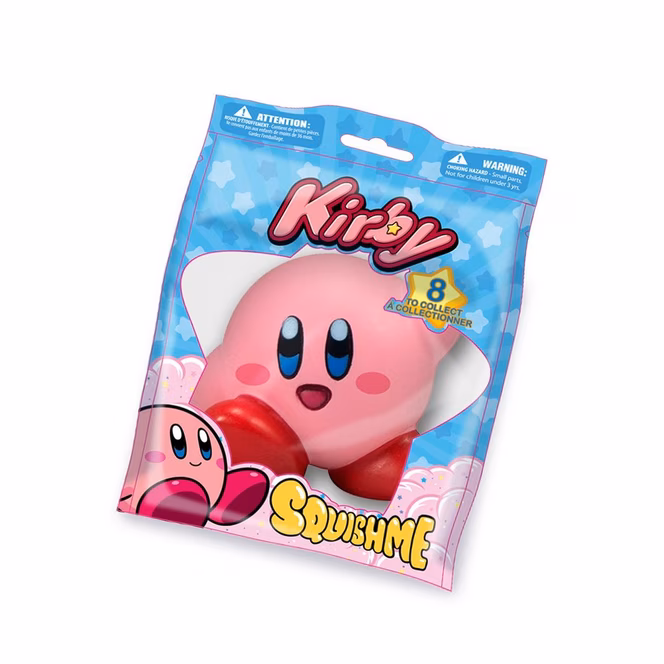 GameStop Just Toys Kirby SquishMe Stress Toy Series 1 (Styles May Vary)