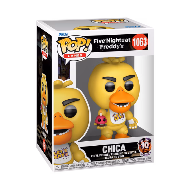 GameStop Funko POP! Games: Five Nights at Freddy's Movie Chica 4.05-in Vinyl Figure