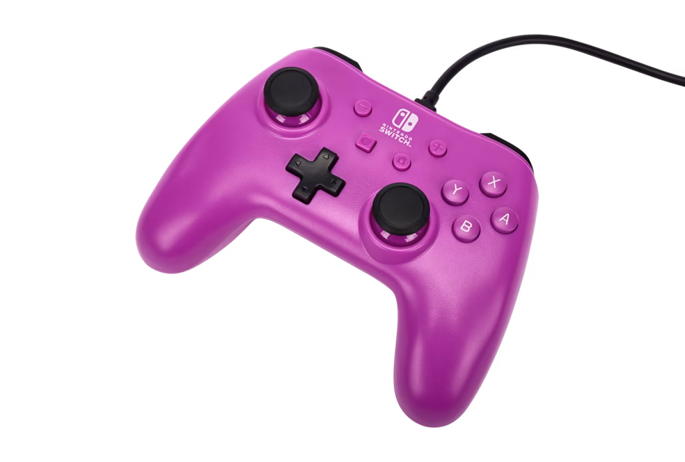 GameStop PowerA Wired Controller for Nintendo Switch - Grape Purple