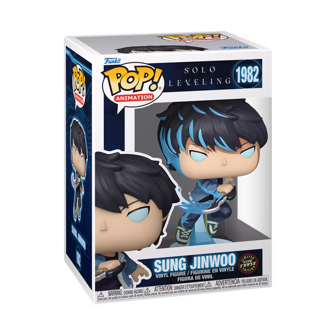 GameStop Funko POP! Animation: Solo Leveling Sung Jinwoo (or Chase) 4.2-in Vinyl Figure